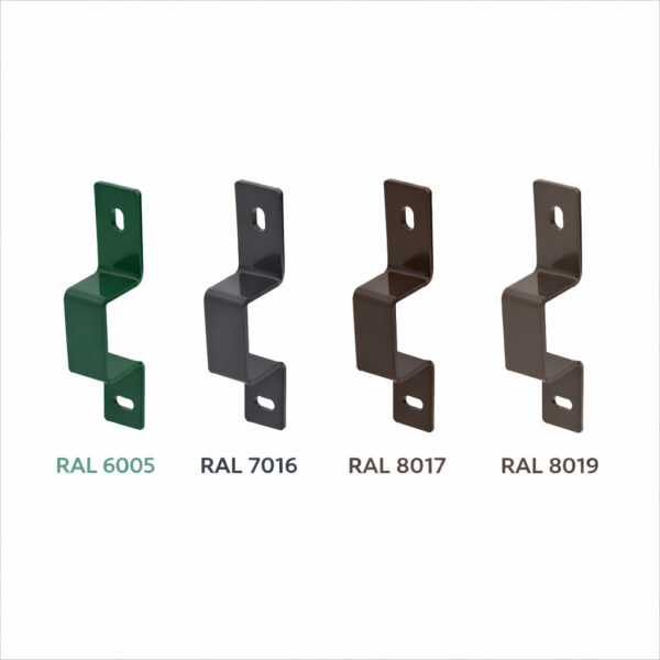 Tvoros skersinio laikiklis 20x40 mm - kišamas